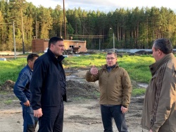 Владимир Якушев проводит рабочие совещания в Тулуне Иркутской области