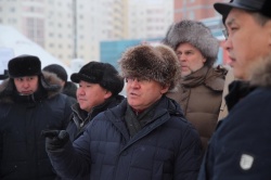 Владимир Якушев отметил высокие темпы жилищного строительства в Якутске